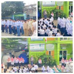 Siswa SMK Mardhotillah Plus Ikuti Upacara Hari Guru Nasional, K.H. Moh. Maliki Muhadi Tekankan Kemuliaan Adab dan Jauhi Prasangka Buruk