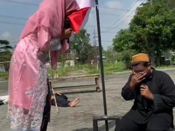 SMK Mardhotillah Plus Pertunjukkan Drama Kolosal, “Pertempuran Surabaya, Wani!”