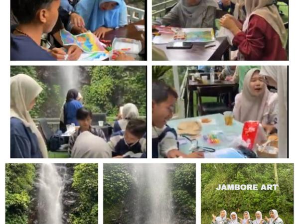 Kanvas Alam Dlundung: Siswa DKV 'Jelajah' Inspirasi Tanpa Batas