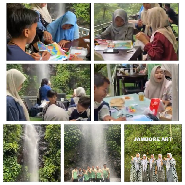 Kanvas Alam Dlundung: Siswa DKV 'Jelajah' Inspirasi Tanpa Batas