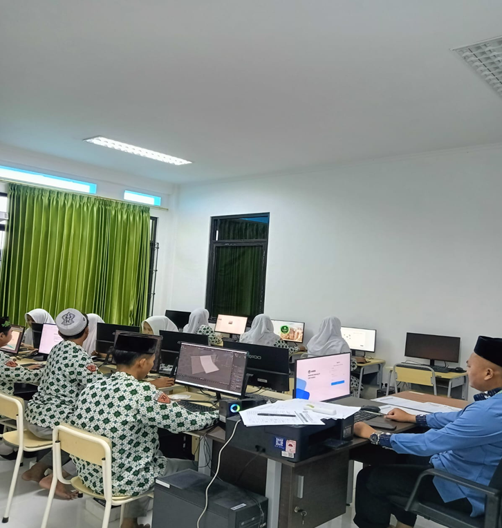 Sukses Terapkan Teknologi: ASAS Semester Gasal SMK Mardhotillah Plus Sidoarjo Berbasis Komputer Berjalan Lancar